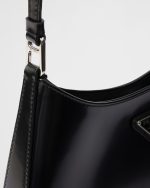 Prada Cleo Brushed Leather Shoulder Bag - Image 3